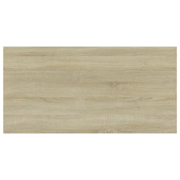 vidaXL Př&iacute;davn&eacute; police 8 ks dub sonoma 60 x 30 x 1,5 cm dřevotř&iacute;ska