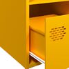 vidaXL Skříň hořčicově žlutá 35 x 39 x 103,5 cm ocel