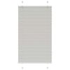 vidaXL Plisovan&aacute; roleta světle &scaron;ed&aacute; 70x150 cm &Scaron;&iacute;řka l&aacute;tky 69,4 cm