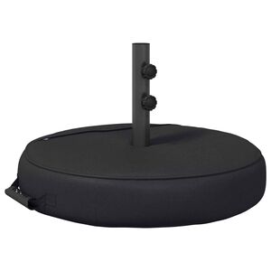 vidaXL Podstavec na slunečn&iacute;k pro terasu 53 x 53 x 40 cm Ocel Čern&aacute;