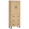 vidaXL Skř&iacute;ň highboard dub sonoma 69,5 x 34 x 180 cm kompozitn&iacute; dřevo