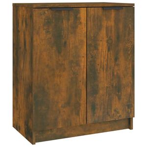 vidaXL Botn&iacute;k kouřov&yacute; dub 59 x 35 x 70 cm kompozitn&iacute; dřevo