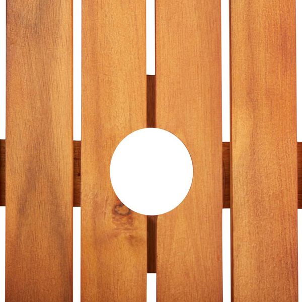 vidaXL 3dílný zahradní jídelní set s poduškami masivní akáciové dřevo