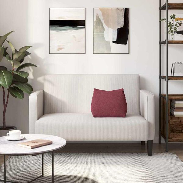 vidaXL Pol&scaron;t&aacute;ř na z&aacute;da V&iacute;no Červen&eacute; 45 x 20 x 35 cm textil