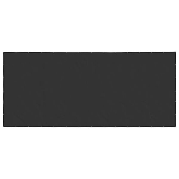 vidaXL Síť na kontejner HDPE 3 x 7 m černá