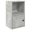 vidaXL Knihovna betonově šedá 31x24x52 cm kompozitní dřevo