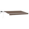vidaXL Stahovac&iacute; mark&yacute;za Taupe 300 x 250 cm L&aacute;tka a hlin&iacute;k