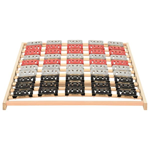 vidaXL Ro&scaron;t postele s 12 lamelami a tal&iacute;ři 100 x 200 cm