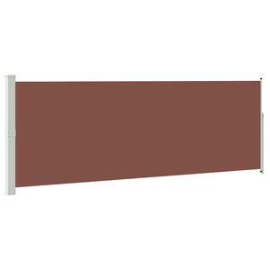vidaXL Zatahovac&iacute; bočn&iacute; mark&yacute;za / z&aacute;stěna 160 x 500 cm hněd&aacute;