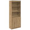 vidaXL Vysok&aacute; deska Artisan Dub 70x35x180 cm kompozitn&iacute; dřevo
