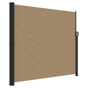 vidaXL Zatahovac&iacute; bočn&iacute; mark&yacute;za taupe 180 x 500 cm
