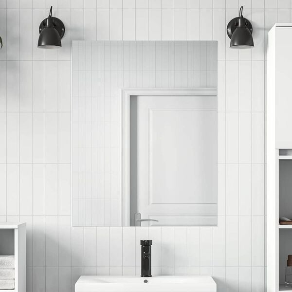 vidaXL Samopevn&aacute; zrcadlov&aacute; f&oacute;lie 90 x 150 cm 2 pcs Stř&iacute;brn&aacute; PET