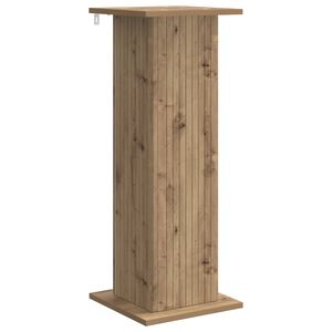 vidaXL Stojan na rostliny Dub artisan 30,5 x 30 x 80,5 cm