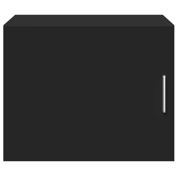 vidaXL N&aacute;stěnn&aacute; skř&iacute;ňka čern&aacute; 50 x 42,5 x 40 cm kompozitn&iacute; dřevo