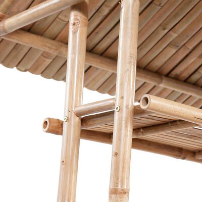 vidaXL 3dílný barový set bambusový