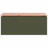vidaXL Zahradn&iacute; lavice Olivově zelen&aacute; 100 x 40 x 43 cm Ocel