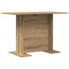 vidaXL J&iacute;deln&iacute; stůl 110 x 60 x 75 cm kompozitn&iacute; dřevo Artisanov&yacute; dub