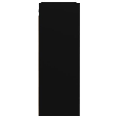 vidaXL Závěsná nástěnná skříňka černá 69,5 x 32,5 x 90 cm