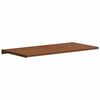 vidaXL Parapet okna Hněd&eacute; dřevo 80 x 40 x 4,5 cm PVC