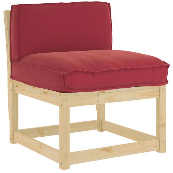 vidaXL Pol&scaron;t&aacute;ř V&iacute;no Červen&eacute; 80 x 40 x 12 cm Oxford l&aacute;tka