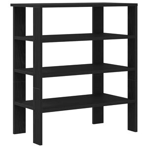 vidaXL Botn&iacute;k čern&yacute; 61x32x70 cm kompozitn&iacute; dřevo