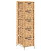 vidaXL Komoda s 5 ko&scaron;&iacute;ky, 25,5 x 37 x 100 cm, vodn&iacute; hyacint