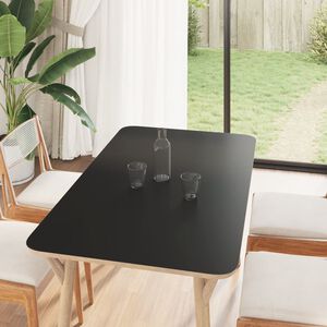 vidaXL Samolepka na n&aacute;bytek, matn&aacute; čern&aacute;, 90 x 500 cm, PVC