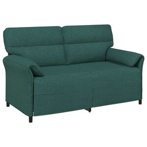 vidaXL Pohovka 100% polyesterov&aacute; kovov&aacute; konstrukce MDF, Překližka