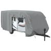 vidaXL Kryc&iacute; plachta na karavan &scaron;ed&aacute; 732x250x220 cm netkan&aacute; textilie