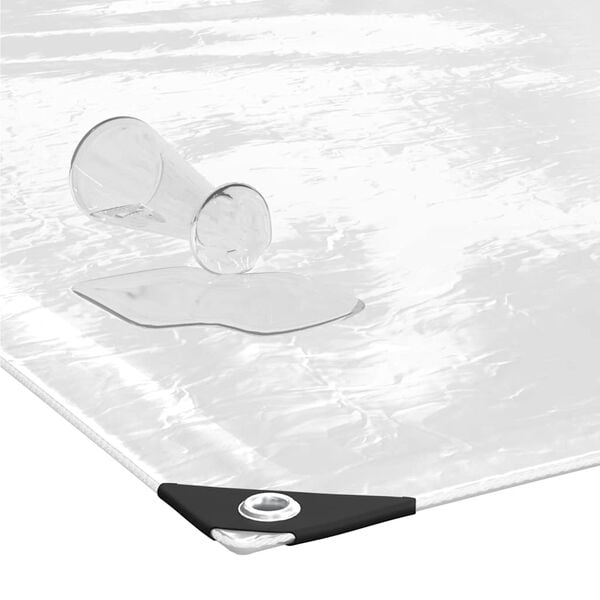 vidaXL Čir&aacute; plachta s oky 2x8 m PVC