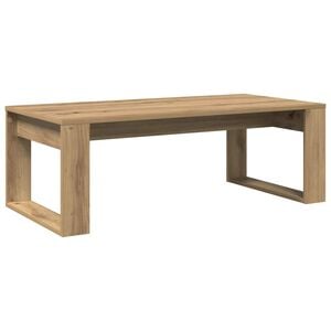vidaXL Konferenčn&iacute; stolek dub artisan 102x50x35 cm kompozitn&iacute; dřevo
