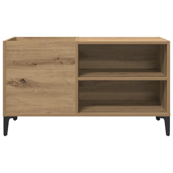 vidaXL Skř&iacute;ňka na LP desky dub artisan 84,5x38x48 cm kompozitn&iacute; dřevo