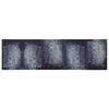 vidaXL Kuchyňsk&yacute; koberec Modr&yacute; st&iacute;n 150 x 45 cm 100% polyamid Lze pr&aacute;t