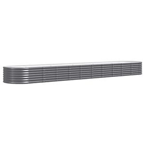 vidaXL Vyv&yacute;&scaron;en&yacute; z&aacute;hon pozinkovan&aacute; ocel 440x80x36 cm antracitov&yacute;