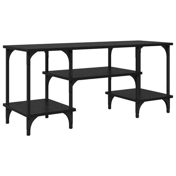 vidaXL Televizn&iacute; skř&iacute;ň Čern&yacute; dub 102 x 35 x 45,5 cm