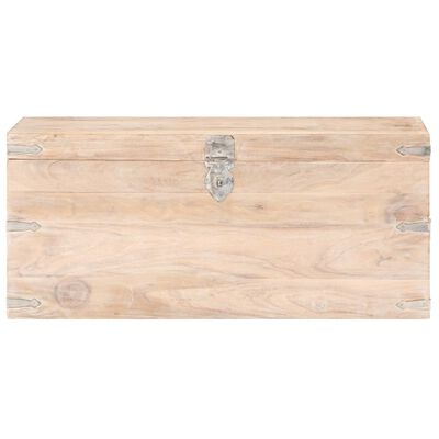 vidaXL Úložná truhla 90 x 40 x 40 cm masivní akáciové dřevo