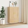 vidaXL Skř&iacute;ň highboard dub sonoma 69,5 x 31 x 115 cm kompozitn&iacute; dřevo