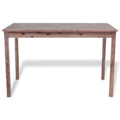 vidaXL Jídelní stůl masivní akáciové dřevo 120x70x75 cm