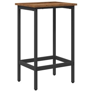 vidaXL Barov&aacute; stolička Star&eacute; dřevo 40 x 32 x 64 cm Kompozitn&iacute; dřevo