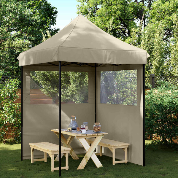 vidaXL Party Stan Taupe 200 x 200 x 306 cm Oxford l&aacute;tka
