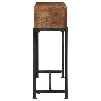 vidaXL Konzolový stolek 110 x 30 x 80 cm masivní recyklované dřevo