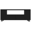 vidaXL TV skř&iacute;ňka čern&aacute; 120x35x48 cm kompozitn&iacute; dřevo