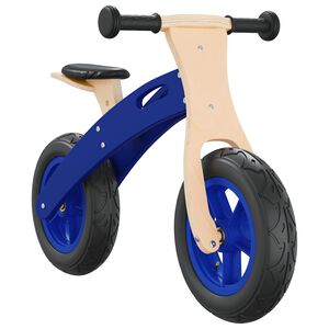 vidaXL Odr&aacute;žedlo pro děti se vzduchov&yacute;mi pneumatikami modr&eacute;