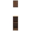 vidaXL Garážové skříně 2 ks Hnědý dub kompozitní dřevo