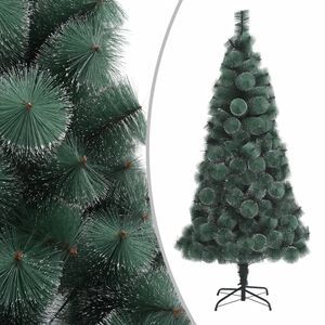 vidaXL Uměl&yacute; v&aacute;nočn&iacute; stromek se stojanem zelen&yacute; 150 cm PET