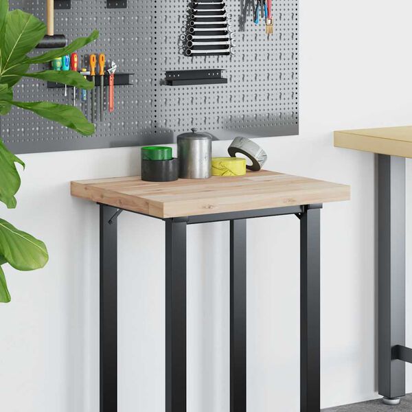 vidaXL Deska psac&iacute;ho stolu neo&scaron;etřen&aacute; 60 x 50 x 4 cm masivn&iacute; ak&aacute;cie