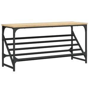 vidaXL Botn&iacute;k dub sonoma 90 x 30 x 45 cm kompozitn&iacute; dřevo