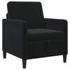 vidaXL Sofa s &uacute;ložn&yacute;m prostorem Čern&aacute; 72 x 78 x 87 cm Polyester
