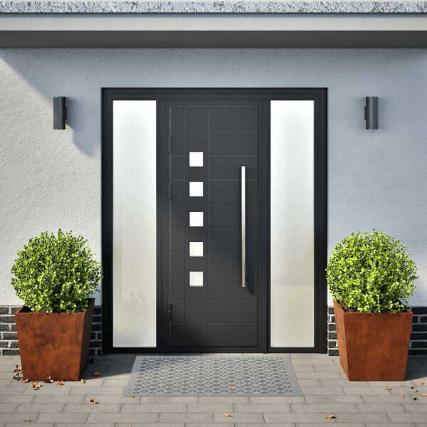 vidaXL Zahradn&iacute; truhl&iacute;ky 2 ks 50x50x50 cm povětrnostně odoln&aacute; ocel