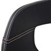 vidaXL Jídelní židle 6 ks černé ohýbané dřevo a umělá kůže